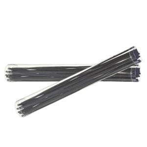 Geurstokjes navulling - 40x losse stokjes - 25 cm - zwart hout - voor geurverspreider - interieurpar