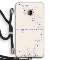 Sterren: HTC U Play Transparant Hoesje met koord