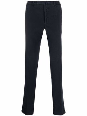 Incotex pantalon chino slim - Bleu