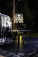 Luxform SOLAR FOREST TRIPOD Buitengebruik vloerverlichting LED Zwart, Koper - thumbnail