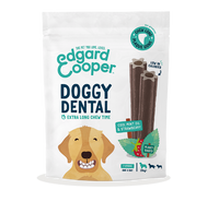 Edgard & Cooper Doggy Dental Munt & Aardbei Large 7 sticks Edgard & Cooper Doggy Dental Munt & Aardbei Large 7 sticks