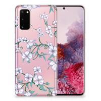 Samsung Galaxy S20 Uniek | TPU Case | Blossom White Samsung Galaxy S20 Uniek | TPU Case | Blossom White