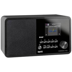 Imperial DABMAN i150 Internetradio Internet, DAB+, VHF (FM) USB, WiFi, LAN, Internetradio Zwart