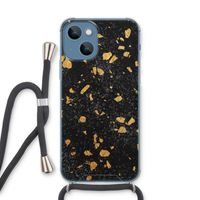 Terrazzo N°7: iPhone 13 Transparant Hoesje met koord