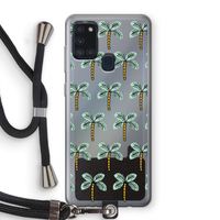 Paradise: Samsung Galaxy A21s Transparant Hoesje met koord