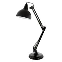 EGLO Borgillio tafellamp E27 Zwart