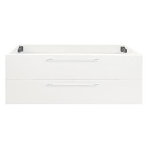 Differnz Somero onderkast 2 lades | hoogglans wit | 100 cm