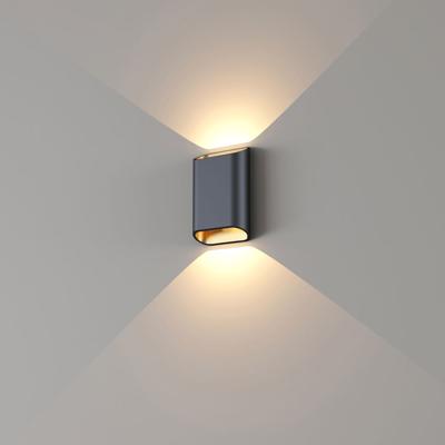 Wandlamp Artdelight Diaz 2 Lichts Small LED 2700K Dimbaar Zwart/Mat Goud