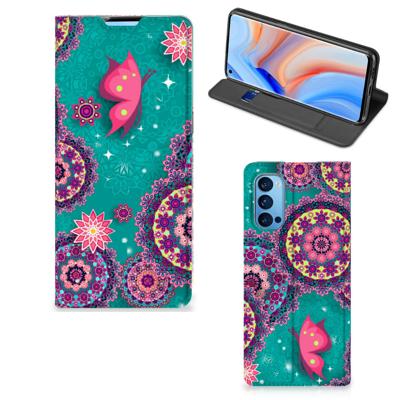 OPPO Reno4 Pro 5G | Bookcase | Cirkels en Vlinders