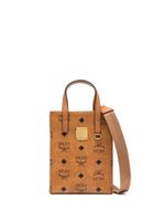 MCM mini sac porté épaule Aren à motif monogrammé - Marron