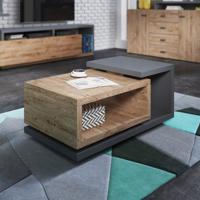 Home365 Salontafel Bologna - Wotan Eiken / Antraciet