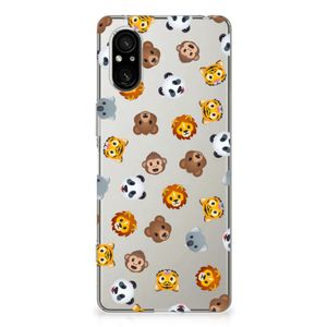 TPU bumper voor Sony Xperia 5 V Dieren Emojis