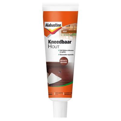 Kneedbaar hout mahoni 75 gram - Alabastine