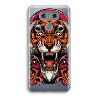 Tiger and Rattlesnakes: LG G6 Transparant Hoesje