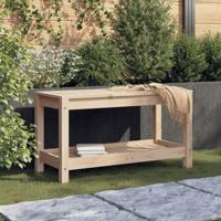 Tuinbank 82,5x35x45 cm massief grenenhout