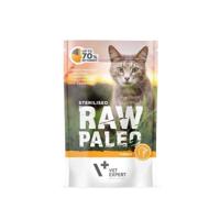 RAW PALEO Adult Cat Sterilized Turkey - nat kattenvoer - 100 g