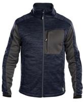 DASSY midlayer vest convex nachtblauw/antraciet m