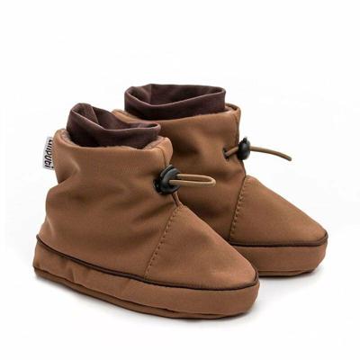 Liliputi softshell babyslofjes booties Caramel-XS-S