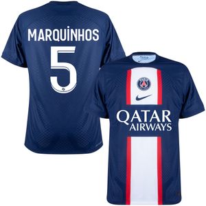 Paris Saint Germain Dri Fit ADV Shirt Thuis 2022-2023 + Marquinhos 5