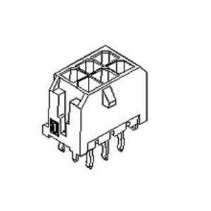 Molex 440670402 Male header, inbouw (standaard) Inhoud: 1 stuk(s) Tray