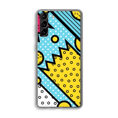 Pop Art #1: Samsung Galaxy S21 Plus Transparant Hoesje