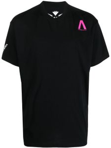 ACRONYM t-shirt en coton à imprimé graphique - Noir