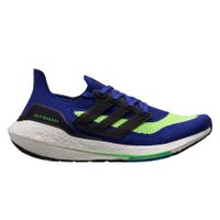 adidas Hardloopschoenen Ultra Boost 21 - Blauw/Zwart/Groen - thumbnail