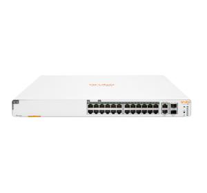 Aruba Instant On 1960 24G 20p Class4 4p Class6 PoE 2XGT 2SFP+ 370W Managed L2+ Gigabit Ethernet (10/100/1000) Power over Ethernet (PoE) 1U Wit