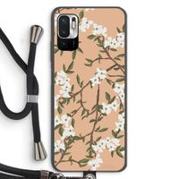 Blossoming spring: Xiaomi Redmi Note 10 5G Transparant Hoesje met koord