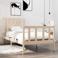 Bedframe massief hout 90x190 cm