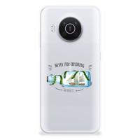 Nokia X10 | X20 Telefoonhoesje met Naam Boho Bottle