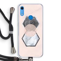 Creatieve toets: Huawei Y6s Transparant Hoesje met koord