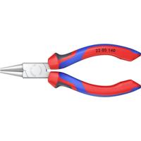 Knipex 22 05 140 Rondbektang Elektronica en fijnmechanica Recht Chroom-vanadium elektrostaal 140 mm