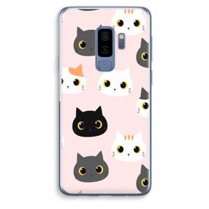 Katten: Samsung Galaxy S9 Plus Transparant Hoesje