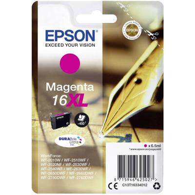 Epson Inktcartridge T1633, 16XL Origineel Magenta C13T16334012