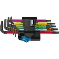 Inbussleutelset TORX 967/9 TX Multicolour HF 1 Schroevendraaier - thumbnail