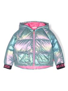 Billieblush veste matelassée à effet iridescent - Bleu