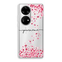 Hartjes en kusjes: Huawei P50 Pro Transparant Hoesje