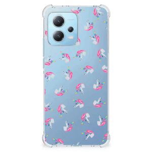 Doorzichtige Silicone Hoesje voor Xiaomi Redmi Note 12 5G Unicorns