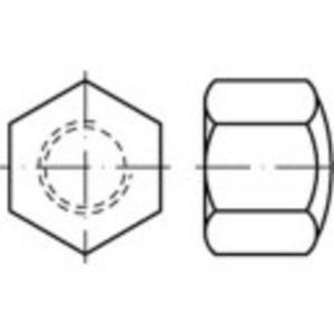 TOOLCRAFT TO-5449350 Zeskant dopmoeren M16 DIN 917 Messing 25 stuk(s)