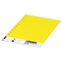 Phoenix Contact 0803849 US-EMT (31X12,5) YE Opschriftlabel Montagemethode: Vergrendelen Geel Aantal markeringen: 30 10 stuk(s)