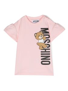 Moschino Kids jean à imprimé Teddy Bear - Rose