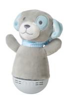 Lucide DOLLY - Nachtlamp Kinderkamer - Batterijen - LED - 1x3W 2700K - Met muziekfunctie - Grijs