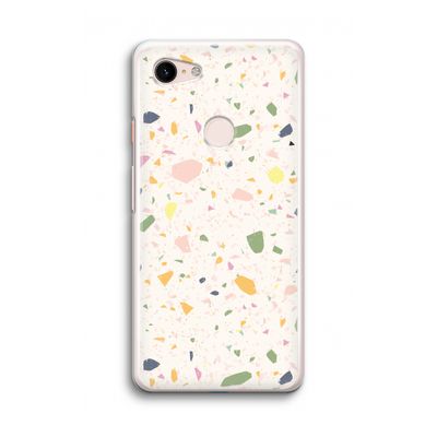 Terrazzo N°21: Google Pixel 3 Transparant Hoesje
