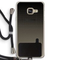 Musketon Halftone: Samsung Galaxy A3 (2016) Transparant Hoesje met koord