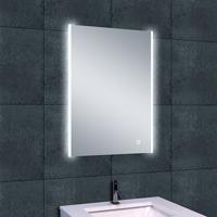 Wiesbaden Duo LED Badkamerspiegel - Dimbaar met Spiegelverwarming 52x70cm