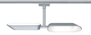 Paulmann Dipper 230V-railsysteem lamp URail LED vast ingebouwd 16 W LED Chroom (mat), Wit