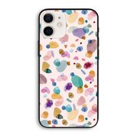 Terrazzo Memphis Pink: iPhone 12 Biologisch afbreekbaar hoesje