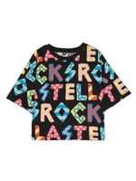 Stella McCartney Kids t-shirt à logo - Noir