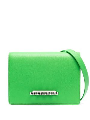 Alexander McQueen sac porté épaule Four Ring en cuir - Vert